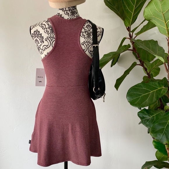 🔥🔥RVCA - MAGENTA FADE TANK JERSEY DRESS🔥🔥 - Picture 8 of 8